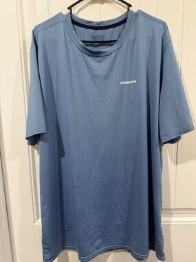 Patagonia Men's Short-Sleeve Tee in Dusty Blue